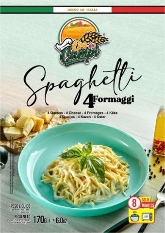 Spaghetti 4 formaggi