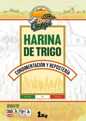 Harina de trigo 1kg